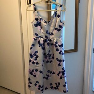 Beautiful Purple Flower Dress